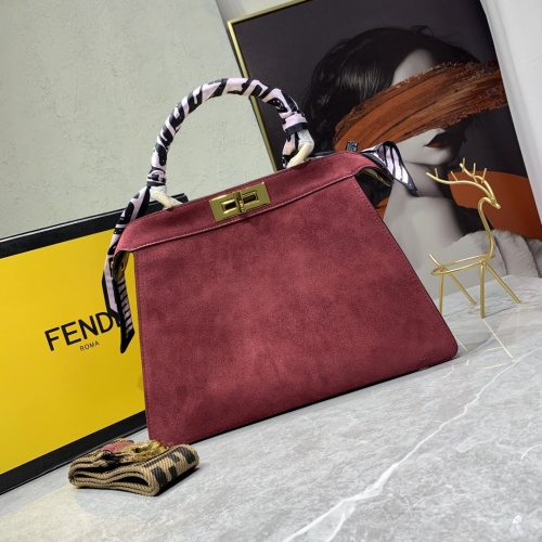 Fendi AAA Quality Handbags For Women #917920 $135.00 USD, Wholesale Replica Fendi AAA Quality Handbags