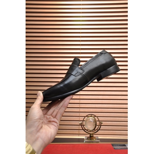 Replica Prada Leather Shoes For Men #917978 $98.00 USD for Wholesale