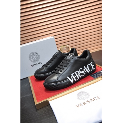 Replica Versace Casual Shoes For Men #917996 $82.00 USD for Wholesale