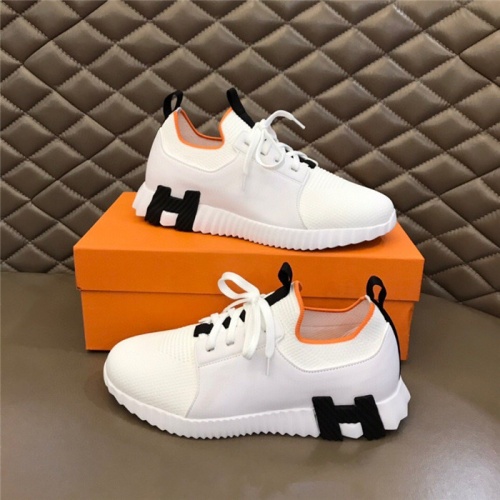 Hermes Casual Shoes For Men #918006 $85.00 USD, Wholesale Replica Hermes Casual Shoes