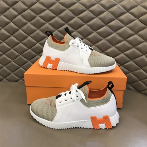 Hermes Casual Shoes For Men #918008 $85.00 USD, Wholesale Replica Hermes Casual Shoes