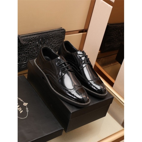Prada Leather Shoes For Men #918184