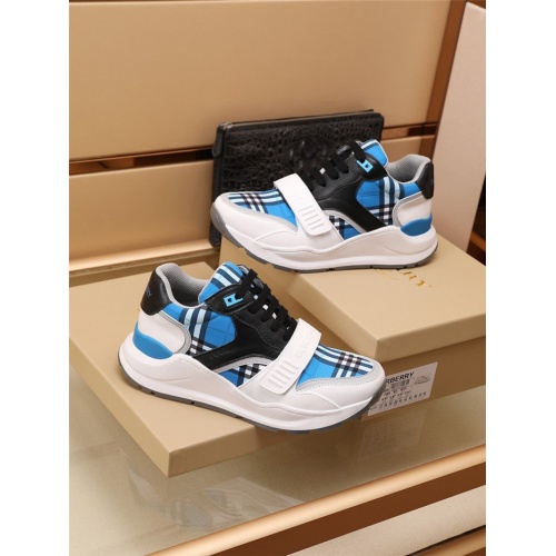 Replica Burberry Casual Shoes For Men #918202 $82.00 USD for Wholesale