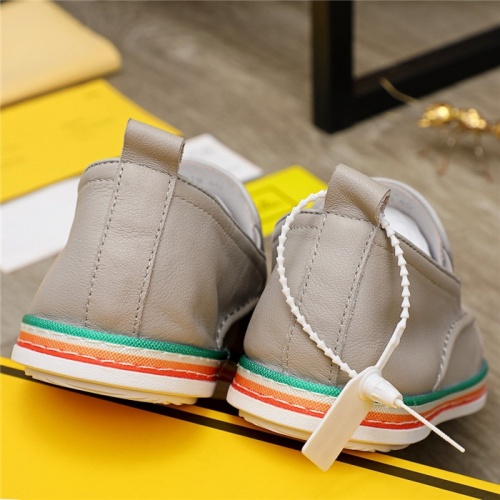 Replica Fendi Casual Shoes For Men #918235 $80.00 USD for Wholesale