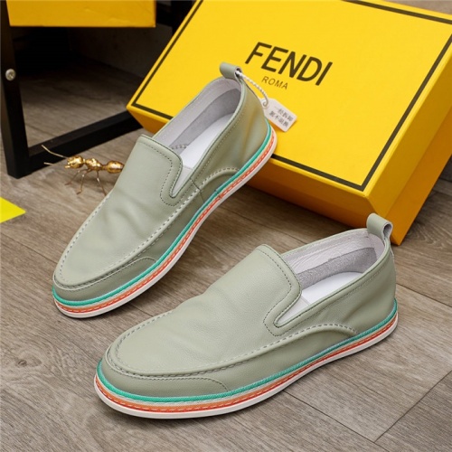 Fendi Casual Shoes For Men #918236 $80.00 USD, Wholesale Replica Fendi Casual Shoes