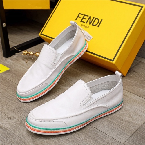 Fendi Casual Shoes For Men #918237 $80.00 USD, Wholesale Replica Fendi Casual Shoes