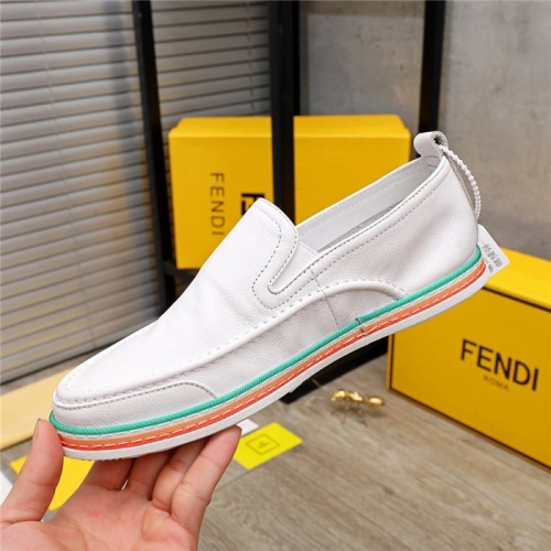 Replica Fendi Casual Shoes For Men #918237 $80.00 USD for Wholesale