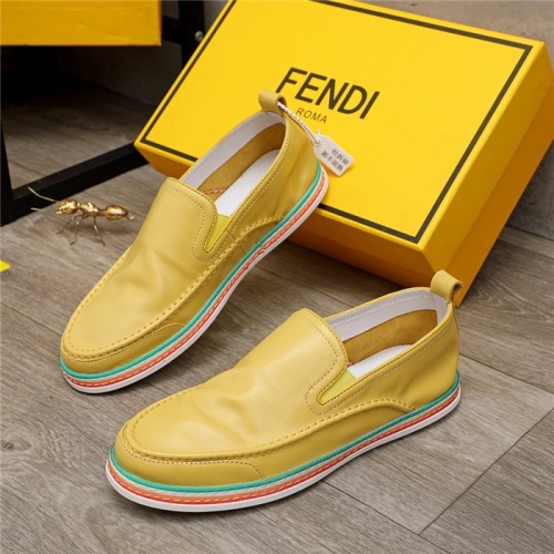 Fendi Casual Shoes For Men #918238 $80.00 USD, Wholesale Replica Fendi Casual Shoes