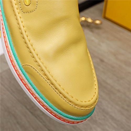 Replica Fendi Casual Shoes For Men #918238 $80.00 USD for Wholesale