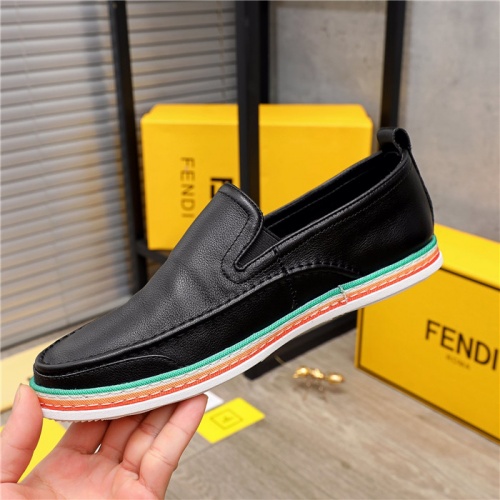 Replica Fendi Casual Shoes For Men #918239 $80.00 USD for Wholesale