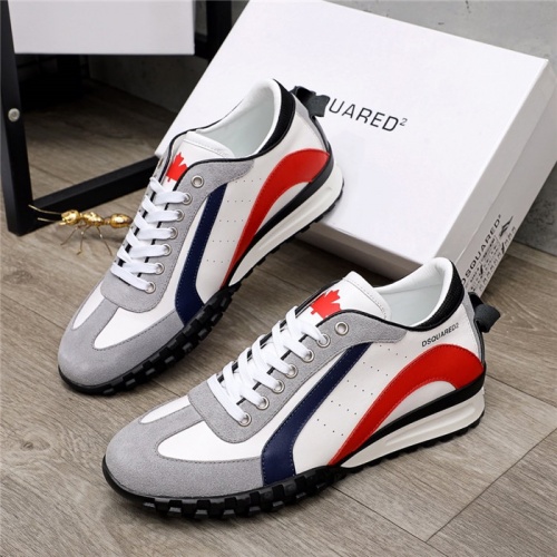 Dsquared2 Casual Shoes For Men #918243 $85.00 USD, Wholesale Replica Dsquared Casual Shoes