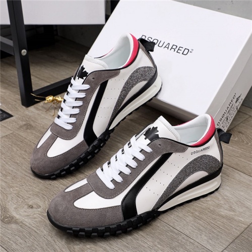 Dsquared2 Casual Shoes For Men #918246 $85.00 USD, Wholesale Replica Dsquared Casual Shoes
