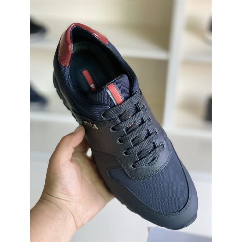 Replica Prada Casual Shoes For Men #918303 $85.00 USD for Wholesale