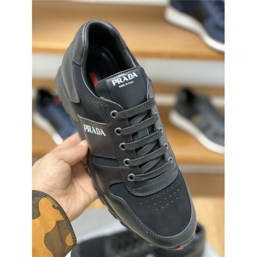 Replica Prada Casual Shoes For Men #918305 $85.00 USD for Wholesale