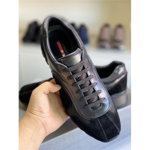 Replica Prada Casual Shoes For Men #918308 $92.00 USD for Wholesale
