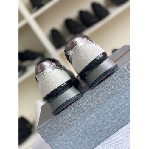 Replica Prada Casual Shoes For Men #918310 $92.00 USD for Wholesale