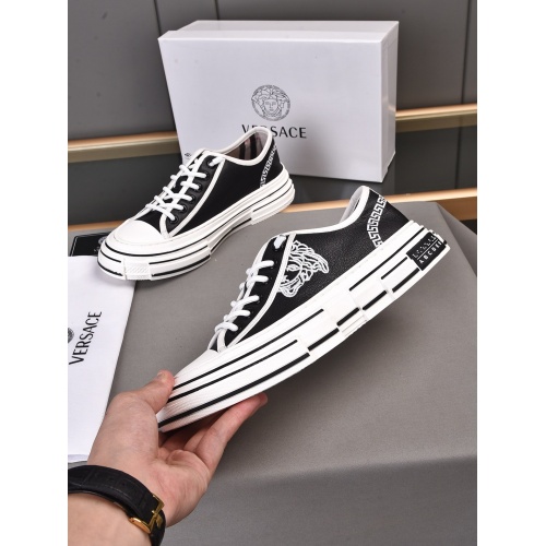 Replica Versace Casual Shoes For Men #918317 $82.00 USD for Wholesale
