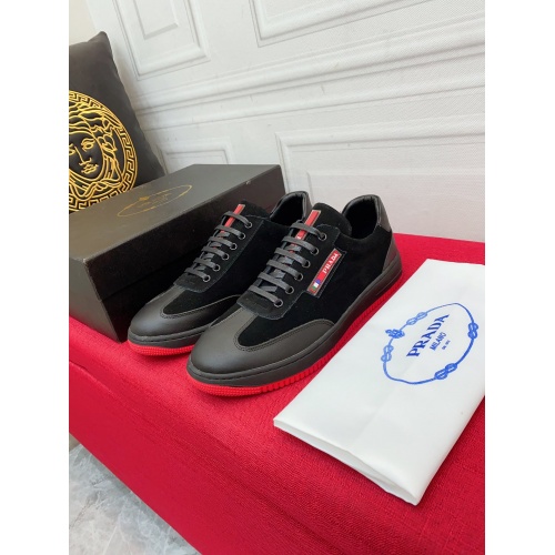 Replica Prada Casual Shoes For Men #918345 $72.00 USD for Wholesale