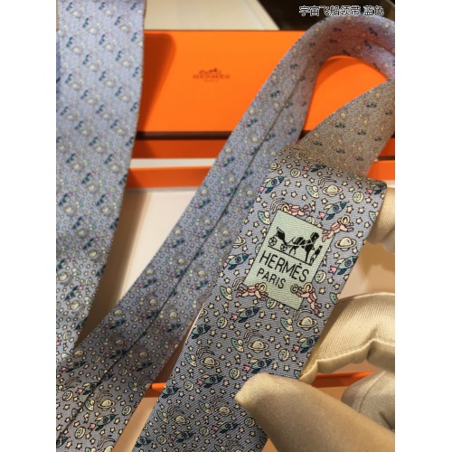 Replica Hermes Necktie For Men #918413 $61.00 USD for Wholesale