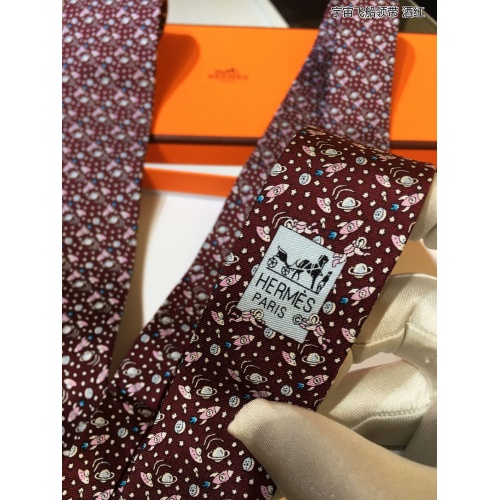 Replica Hermes Necktie For Men #918414 $61.00 USD for Wholesale
