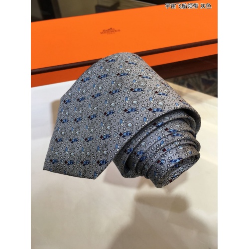 Replica Hermes Necktie For Men #918415 $61.00 USD for Wholesale