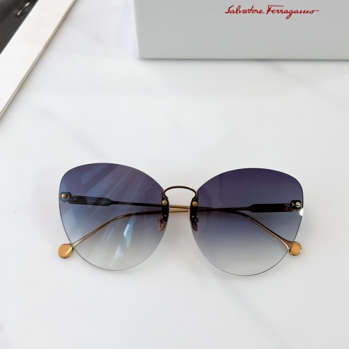 Salvatore Ferragamo AAA Quality Sunglasses #918461 $60.00 USD, Wholesale Replica Salvatore Ferragamo AAA Quality Sunglasses