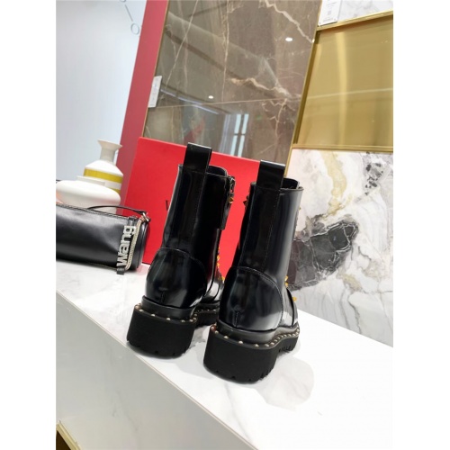 Replica Valentino Boots For Women #918992 $112.00 USD for Wholesale