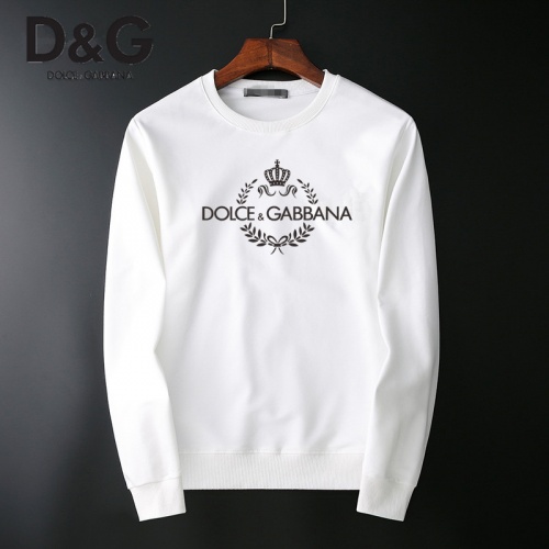 Dolce &amp; Gabbana D&amp;G Hoodies Long Sleeved For Men #919053 $41.00 USD, Wholesale Replica Dolce &amp; Gabbana D&amp;G Hoodies