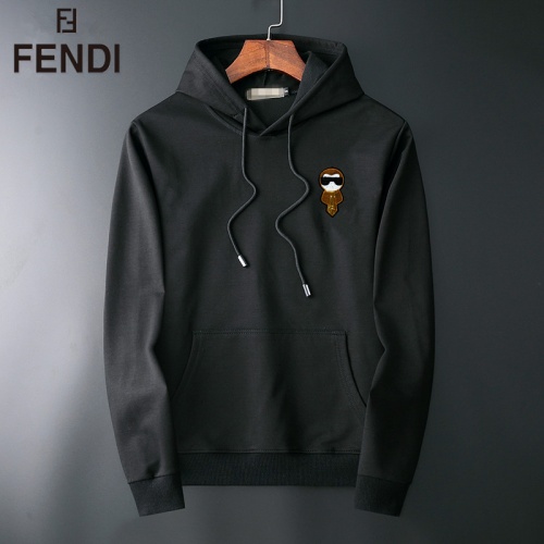 Fendi Hoodies Long Sleeved For Men #919063 $41.00 USD, Wholesale Replica Fendi Hoodies