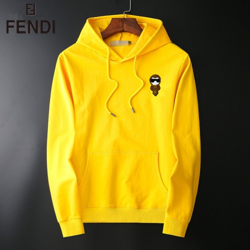 Fendi Hoodies Long Sleeved For Men #919064 $41.00 USD, Wholesale Replica Fendi Hoodies
