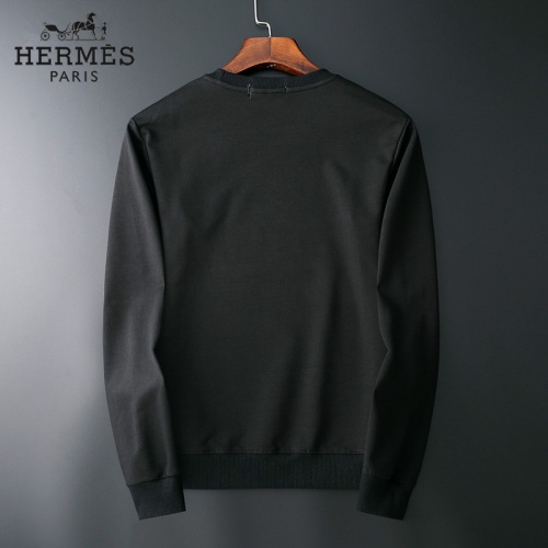 Replica Hermes Hoodies Long Sleeved For Men #919076 $41.00 USD for Wholesale