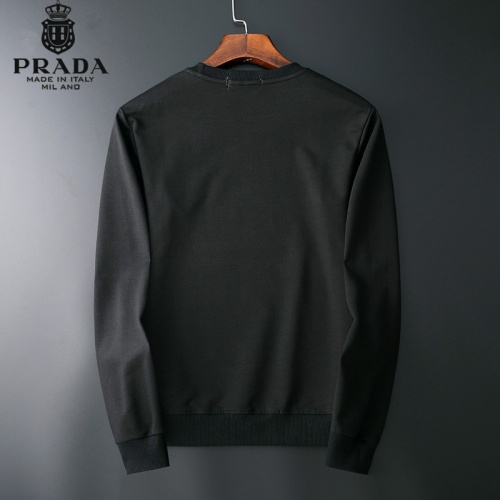 Replica Prada Hoodies Long Sleeved For Men #919081 $41.00 USD for Wholesale