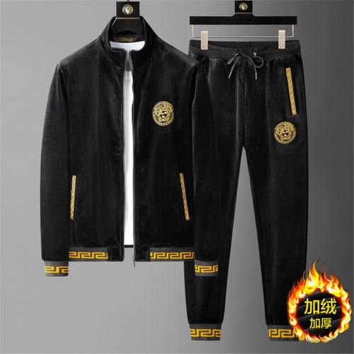 Versace Tracksuits Long Sleeved For Men #919193 $98.00 USD, Wholesale Replica Versace Tracksuits
