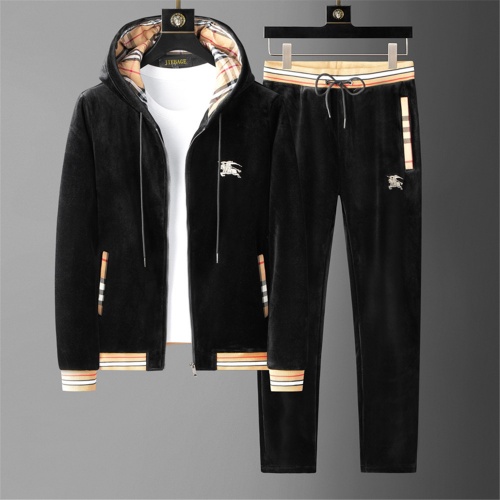 Burberry Tracksuits Long Sleeved For Men #919195 $98.00 USD, Wholesale Replica Burberry Tracksuits