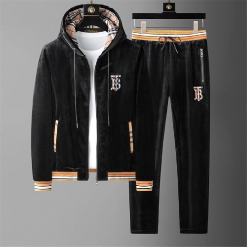 Burberry Tracksuits Long Sleeved For Men #919206 $98.00 USD, Wholesale Replica Burberry Tracksuits