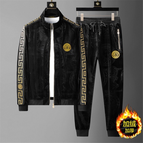 Versace Tracksuits Long Sleeved For Men #919212 $102.00 USD, Wholesale Replica Versace Tracksuits
