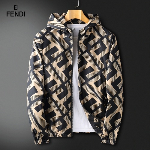 Fendi Jackets Long Sleeved For Men #919319 $61.00 USD, Wholesale Replica Fendi Jackets
