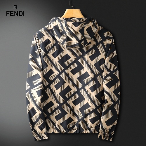 Replica Fendi Jackets Long Sleeved For Men #919319 $61.00 USD for Wholesale