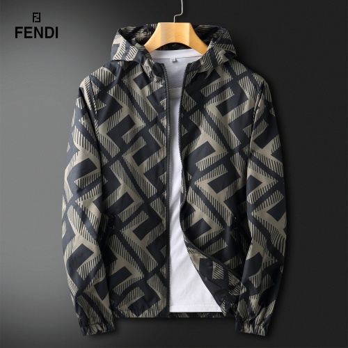 Fendi Jackets Long Sleeved For Men #919321 $61.00 USD, Wholesale Replica Fendi Jackets