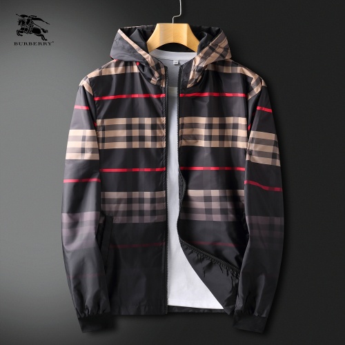 Burberry Jackets Long Sleeved For Men #919328 $61.00 USD, Wholesale Replica Burberry Jackets