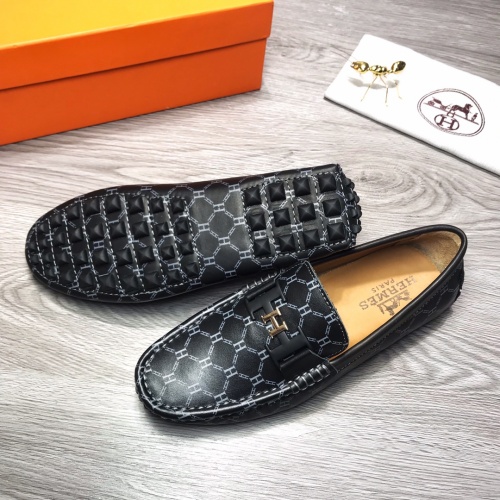 Replica Hermes Casual Shoes For Men #919347 $68.00 USD for Wholesale