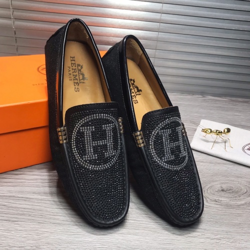 Replica Hermes Casual Shoes For Men #919352 $76.00 USD for Wholesale
