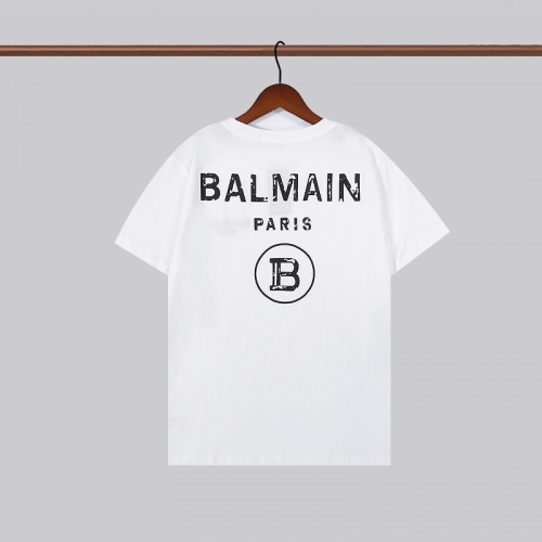 Balmain T-Shirts Short Sleeved For Men #919370