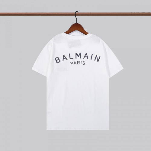 Balmain T-Shirts Short Sleeved For Men #919372