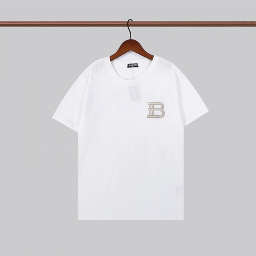 Replica Balmain T-Shirts Short Sleeved For Men #919372 $32.00 USD for Wholesale