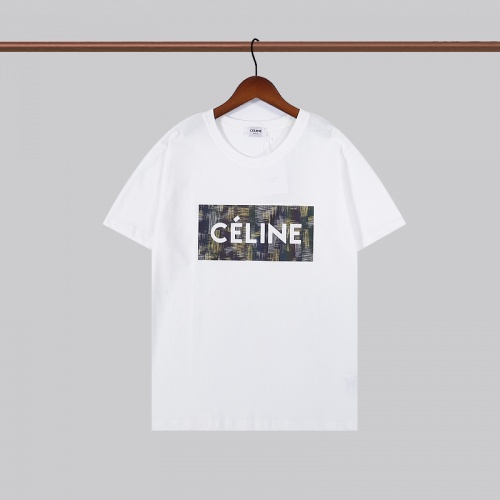 Celine T-Shirts Short Sleeved For Men #919374 $29.00 USD, Wholesale Replica Celine T-Shirts