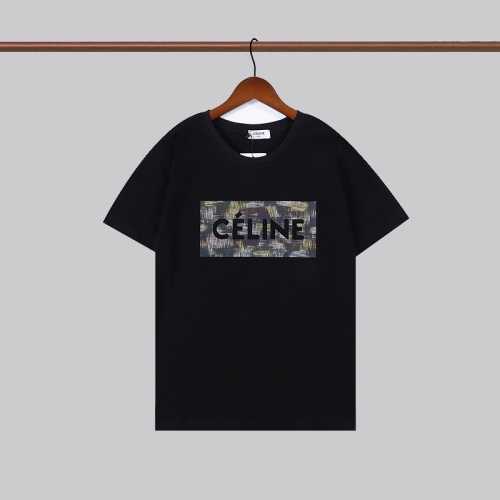 Celine T-Shirts Short Sleeved For Men #919375 $29.00 USD, Wholesale Replica Celine T-Shirts