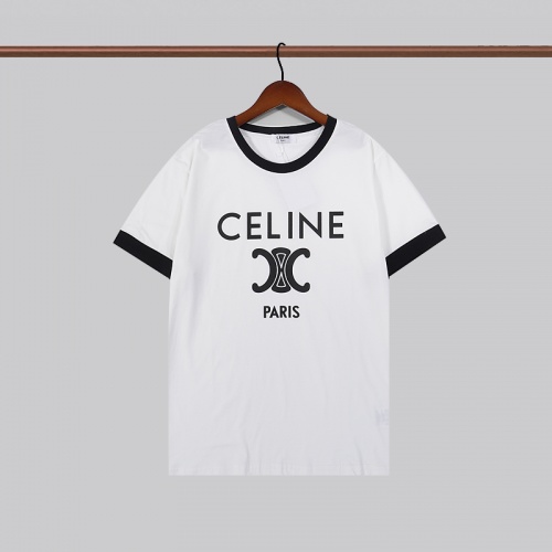 Celine T-Shirts Short Sleeved For Men #919376 $29.00 USD, Wholesale Replica Celine T-Shirts