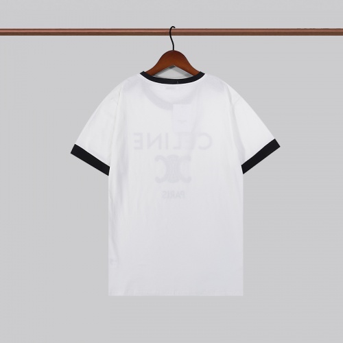 Replica Celine T-Shirts Short Sleeved For Men #919376 $29.00 USD for Wholesale