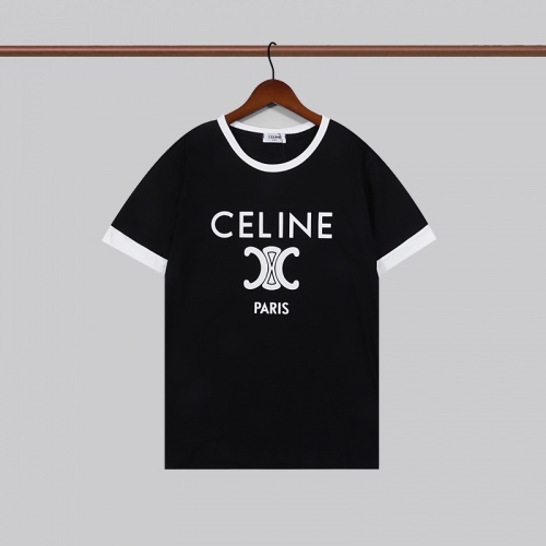 Celine T-Shirts Short Sleeved For Men #919377 $29.00 USD, Wholesale Replica Celine T-Shirts